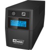 Источник бесперебойного питания Mustek PowerMust 636 LCD (650VA), Line Int., IEC [98-LIC-C0636]