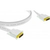 Кабель Kramer Electronics DVI - DVI C-DM/DM/FLAT(W)-15 (4.6 м, черный)
