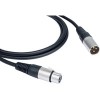 Кабель Kramer Electronics XLR - XLR C-XLQM/XLQF-15 (4.6 м, черный)