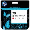 HP 70 (C9409A) печатающая головка матово-черная/красная