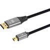 Кабель KS-IS KS-570 miniDisplayPort - DisplayPort (2 м, черный)