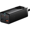Сетевое зарядное Baseus GaN3 Pro Desktop Powerstrip AC+2U+2C 65W PSZM000901