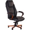Кресло Бюрократ T-9923MAHOGANY/BLACK (черный)
