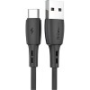 Кабель Vipfan X05 USB Type-A - USB Type-C (2 м, черный)