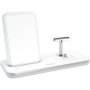 Беспроводное зарядное Zens Stand+Dock Aluminium Wireless Charger (белый)