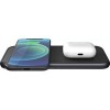 Беспроводное зарядное Zens Dual Aluminium Wireless Charger ZEDC10B/00 (черный)